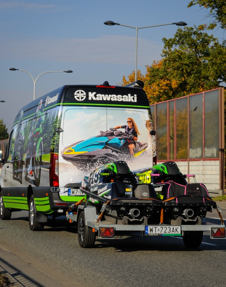 transport skuterów wodnych